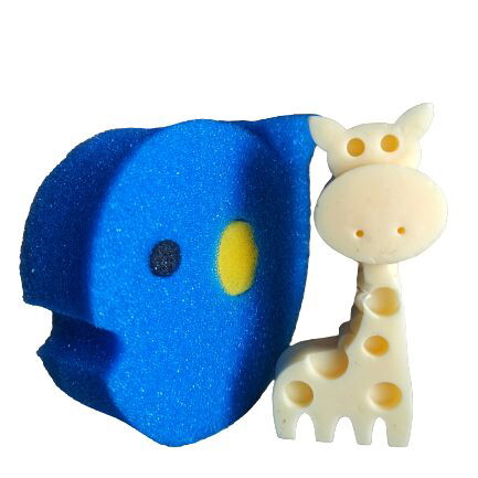 Children's gift set soap and bath sponge made to order