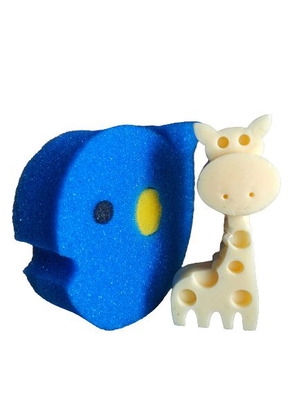 Children's gift set soap and bath sponge made to order