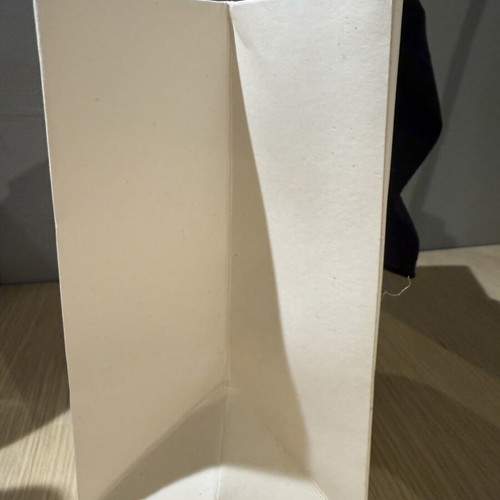 YSL paper shopping bag like new, white