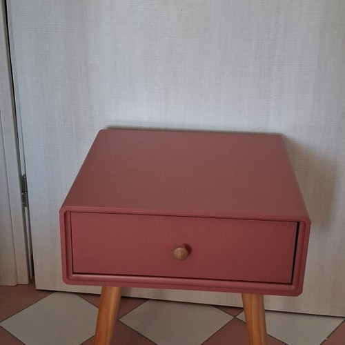 Terracotta nightstands, set of 2