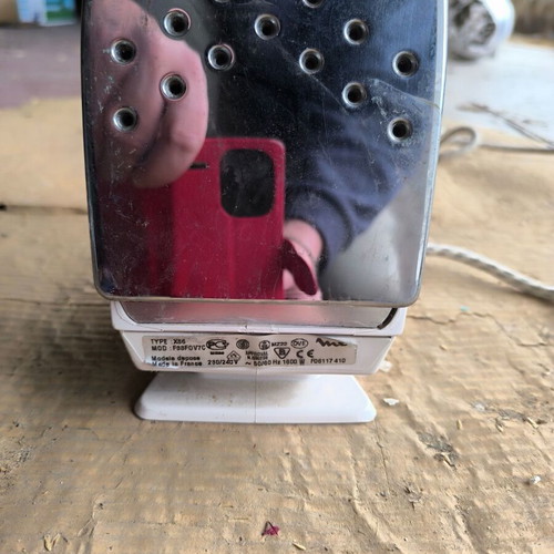 Pitsos steam iron used 1600W Moulinex Optimate 60