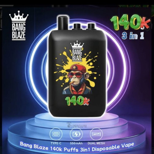 Vape ΤΟΥΜΠΑΝΟ 140K new, 3 flavors in 1 device