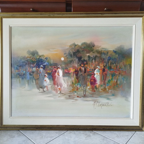 Fofi Mouratidou oil painting on canvas