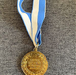 Χρυσό Μετάλλιο Πρώτης Θέσης Ελληνικής Κολυμβητικής Ομοσπονδίας Φιλάθλων (90s)