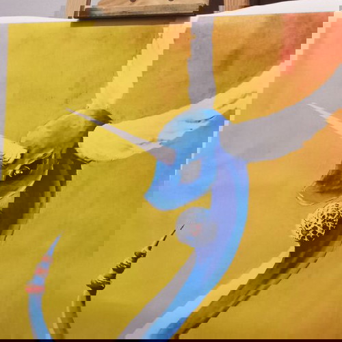 Dragonair, принт 50*70, масло върху платно