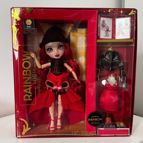 Rainbow High Fantastic Fashion Ruby Anderson doll new