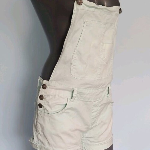 FB sister denim jumpsuit in mint color like new