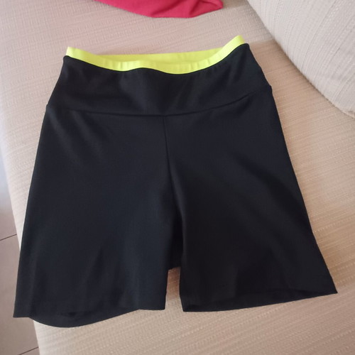 Woman Spor Biker Leggings like new, size S, black and green