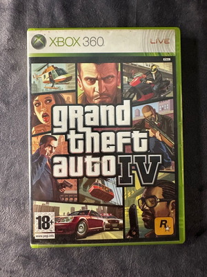GTA IV for Xbox 360 like new, complete with map and manual