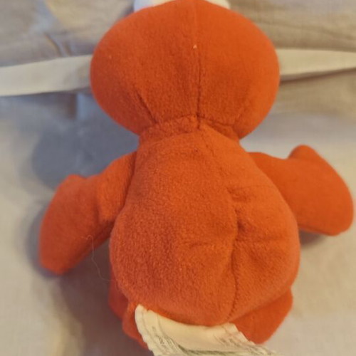 Set of 3 used plush toys frog lobster and dog
