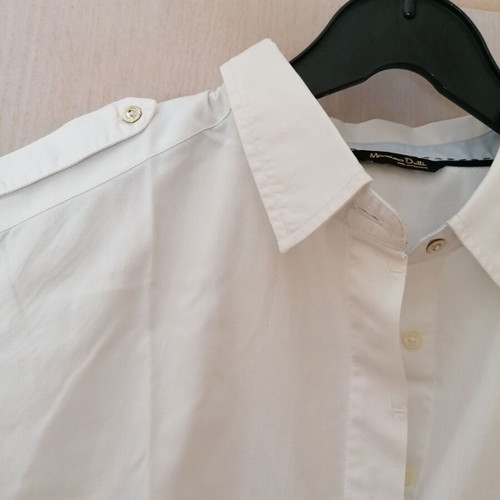 Massimo Dutti women's shirt L/XL new, cotton, white