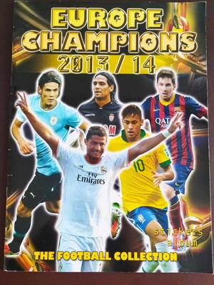 Golden Shop Europe's Champions 2013-14 football album new