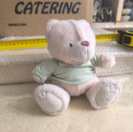 Stuffed bear with clothing like new TDB1012