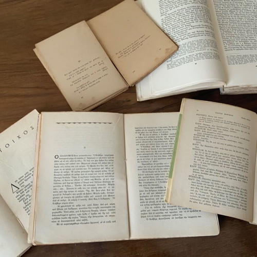 Pack of 5 different used books