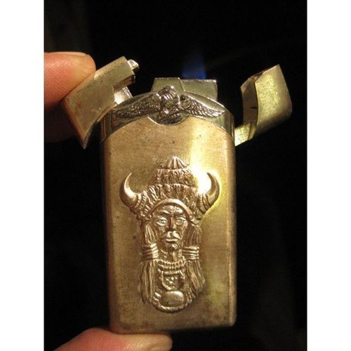 Rock electronic lighter used, functional