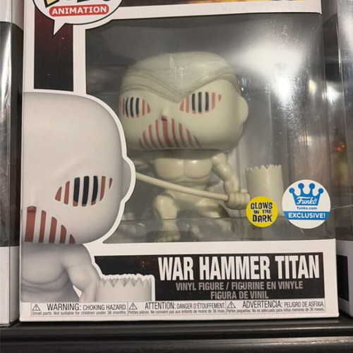 War Hammer Titan Funko Pop GITD exclusive new