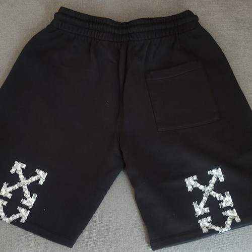 Off White skate sweatshorts, black, size S