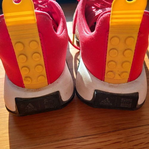 Adidas Lego unisex athletic shoes like new, red size 39