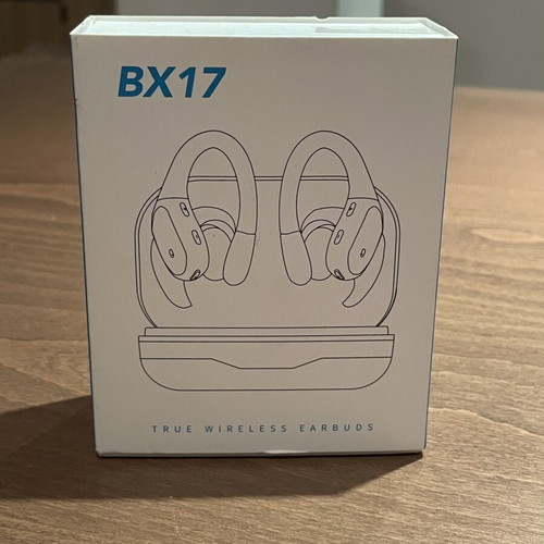 BX17 wireless sports headphones with charging case