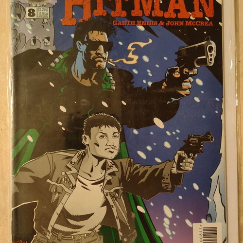 Hitman #8 comic book mint condition, DC 1996