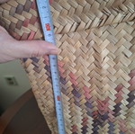 Straw bag used