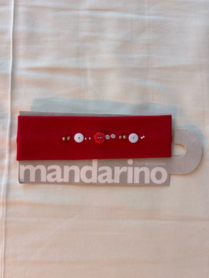 Mandarino ribbon red new