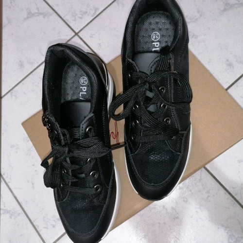 Sneakers Plato used, size 38, black