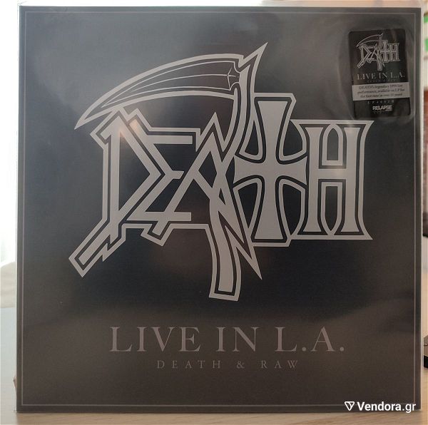  diskos viniliou Death live in LA 2 lp