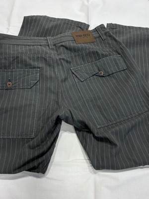 Kenzo men's grey striped pants like new, size M-L