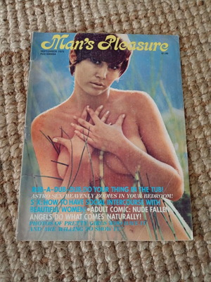 Αμερικάνικο ανδρικό περιοδικό Man's Pleasure μεταχειρισμένο, Σεπτέμβριος 1973