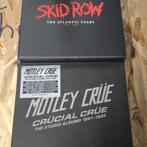 Mötley Crüe & Skid Row box sets