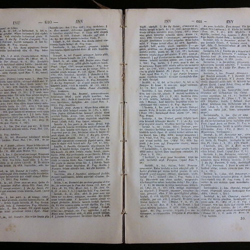 Thesaurus Poeticus Latin Language Quicherat used