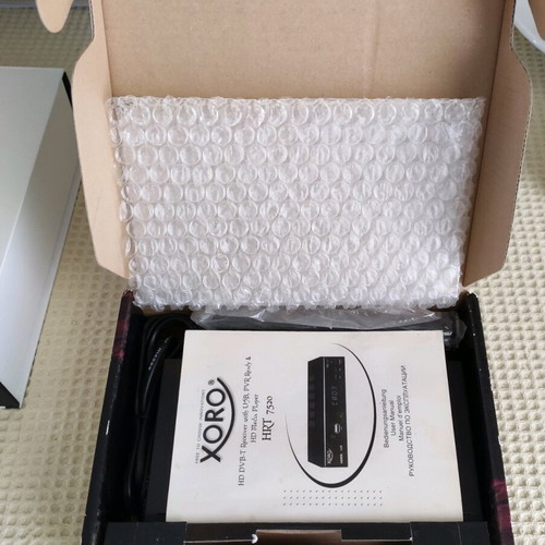 XORO HRT 7520 digital receiver like new, complete set