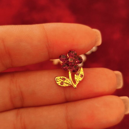 Decorative pins with rhinestones like new, various designs