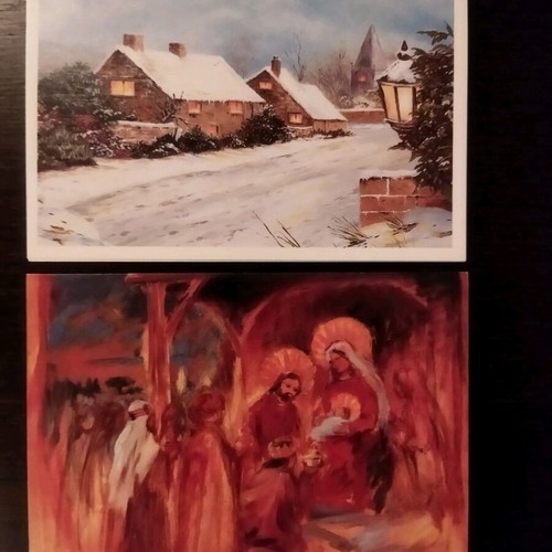 Christmas collectible cards new, pack of 9+6
