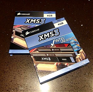 Μνήμες Ram Corsair XMS3 DDR3 1600 - 4x2 GB (8GB)