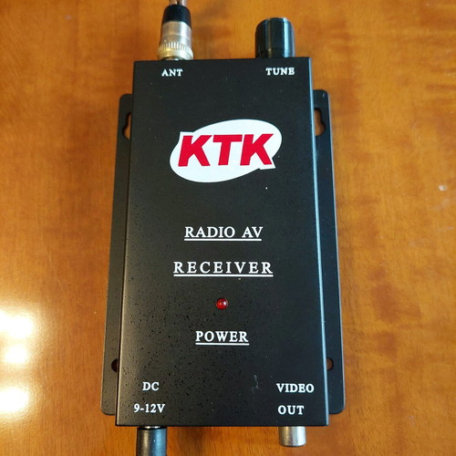 KTK Radio AV Receiver used, 9-12V