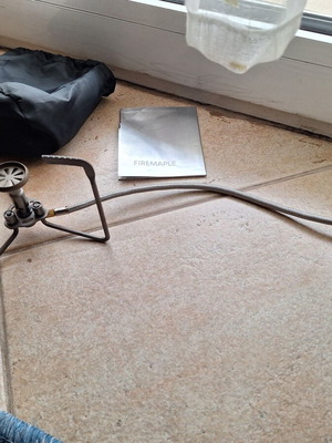 Fire Maple ultralight titanium gas stove new with case