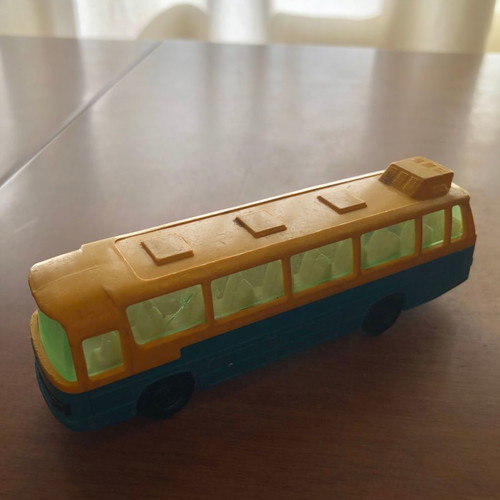 Joy Mercedes Benz Bus used, vintage 70's collectible