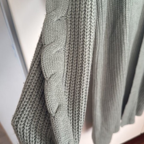 Long cardigan mint color like new