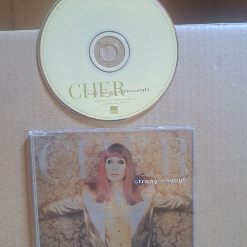 Cher Strong Enough CD single like new, electronic
