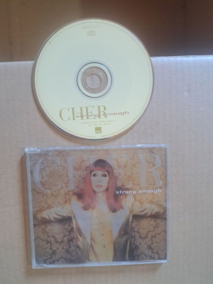 Cher Strong Enough CD single like new, electronic