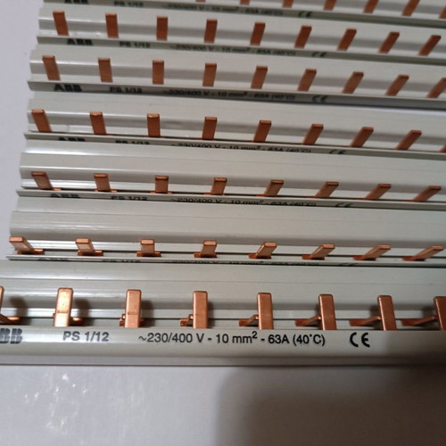 Μπάρα γεφύρωσης ABB 3P 12 στοιχείων με μόνωση καινούργια