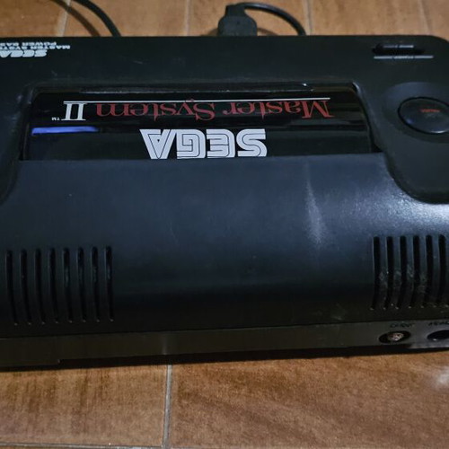 SEGA Master System 2 console with original cables and controller