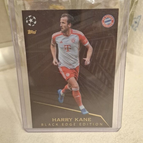 Harry Kane Topps Black Edge Edition card