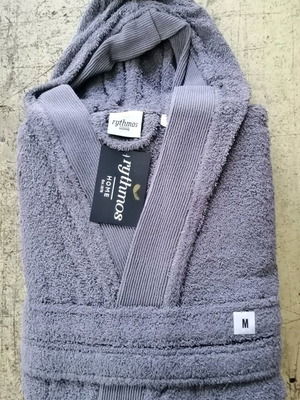 Rythmos Amadeus bathrobe new 100% cotton with hood