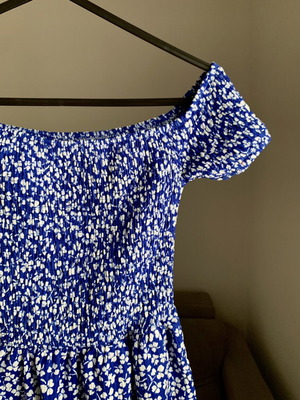 Marmalady dress Stradivarius blue size S like new