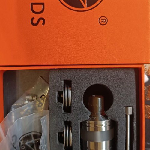 BP Mods Labs MTL RTA SS Silver like new with box and accessories