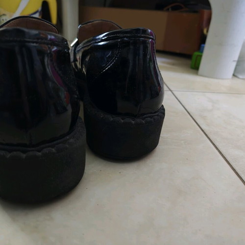 Envie leather patent shoes used, comfortable, black size 39