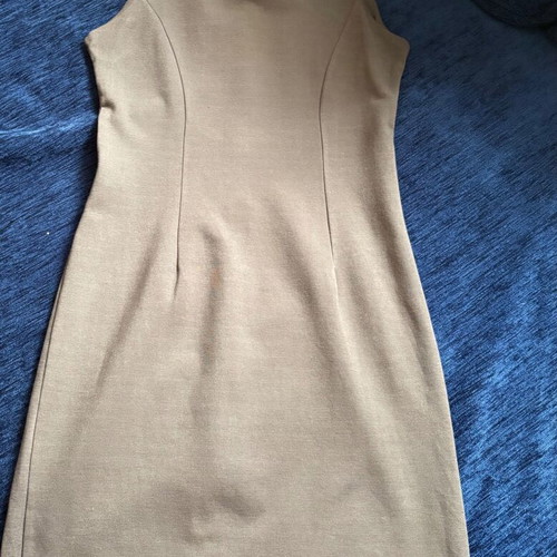 Please sleeveless dress like new, cotton oil, size M